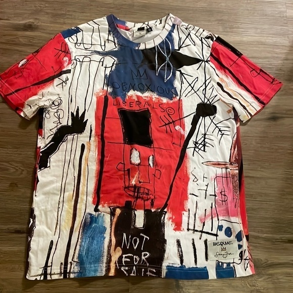 NWOT Very Rare Vintage 20s Basquiat X Sean John ExclusiveT- Shirt size - M